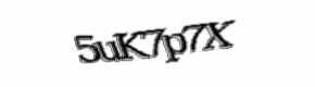 Security check image, please type the characters shown
